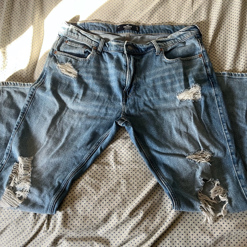 Hollister Co. Mens Slim Straight Jeans